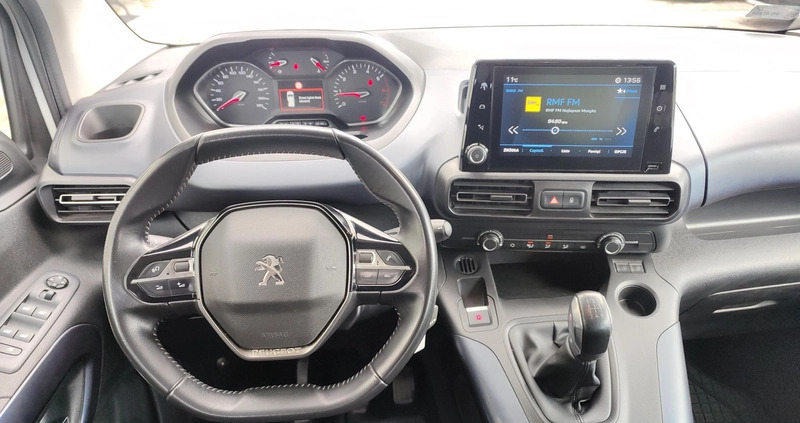 Peugeot Rifter cena 69900 przebieg: 86000, rok produkcji 2020 z Rychwał małe 211